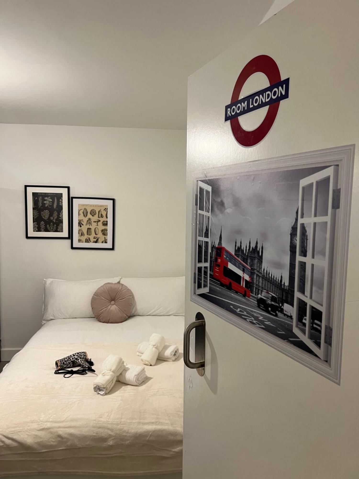Lovely Double Rooms In Euston & Square In Central Londen Buitenkant foto